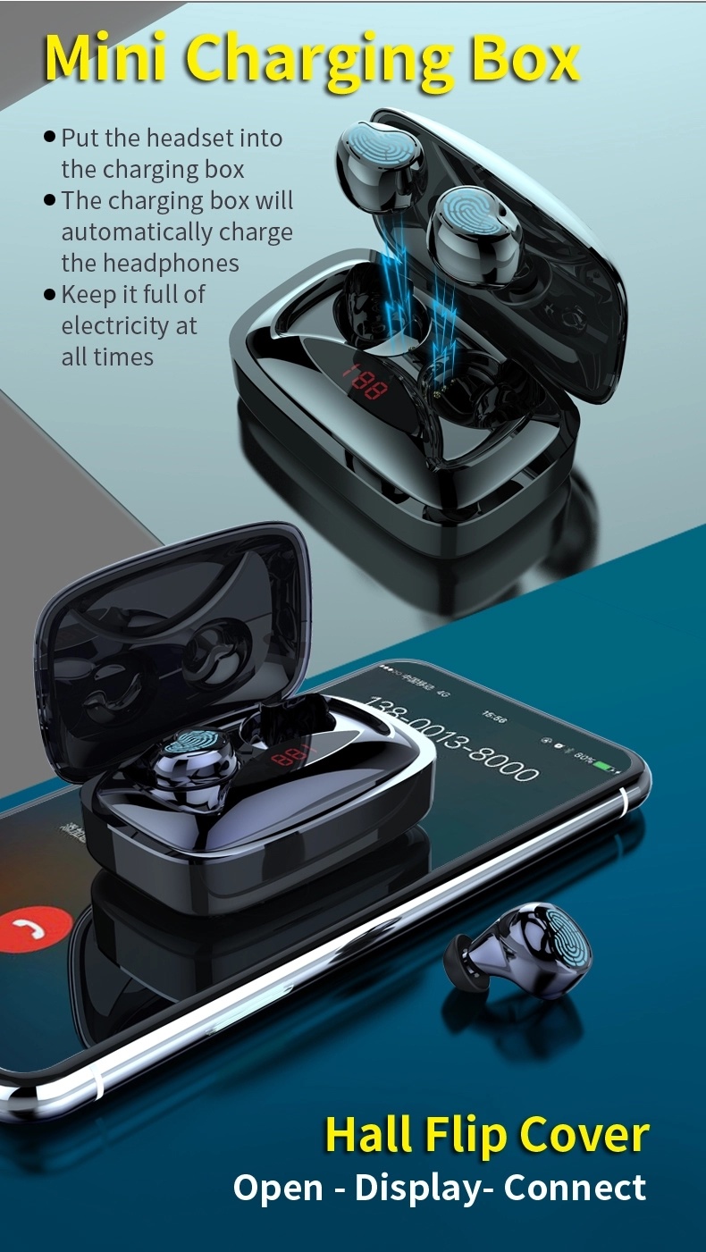 Hot Sell Noise Isolating Smallest Wireless Earbuds Mobile Bluetooth Earphone