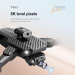 Real-time Transmission Drones V162 HD Dual Camera Foldable Drone