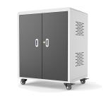 Galvanized Sheet Computer Charging Cabinet For 30pcs Laptops