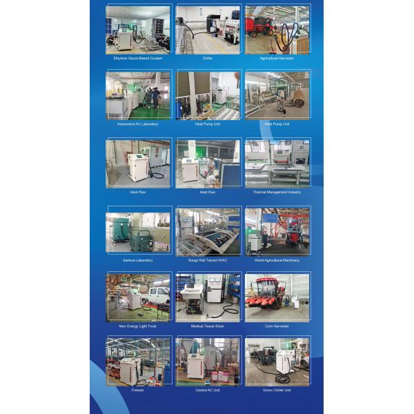 Refrigerant Charging Machine AC Refrigerant Gas Filling Machine With Easy Integration And 24/7 Stability