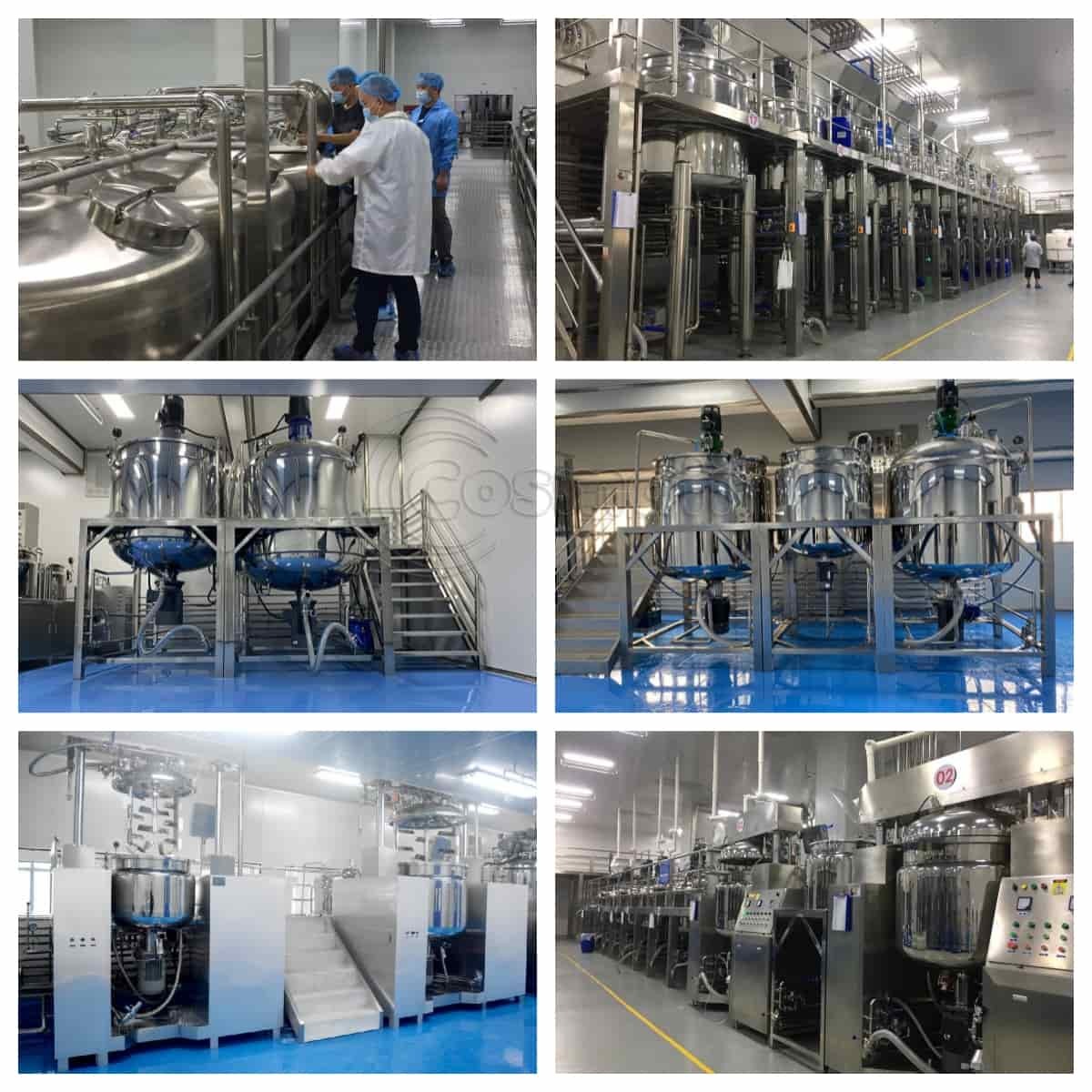 500L Detergent Liquid Soap Making Machine Shampoo Mixer Tank