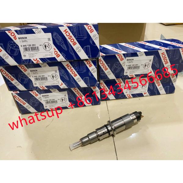 diesel fuel injector nozzle 0445120251 5263314 common rail injector 0445120251 for Cummins Qsb 6.7 engine 0445120251