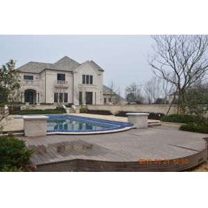 Waterproof WPC Decking for Swimming Pool and Garden