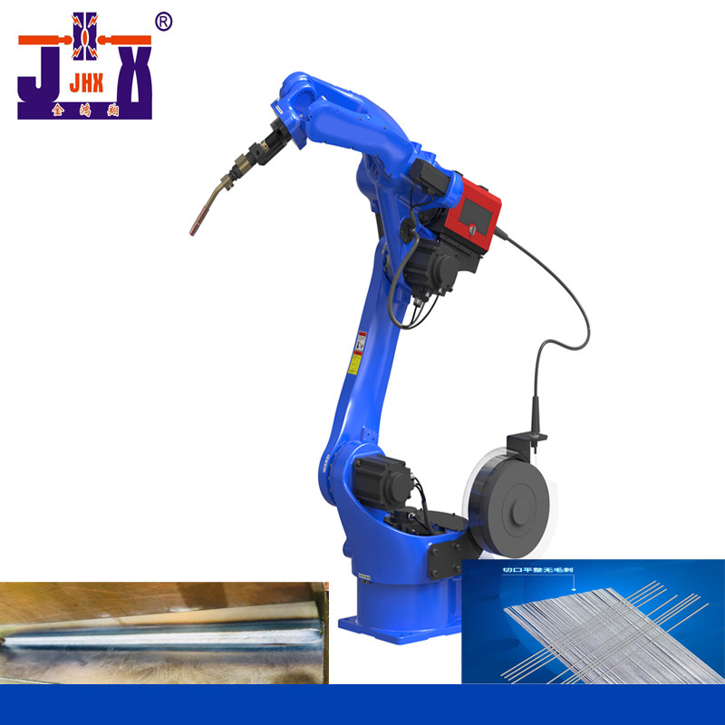 Quality Sheet Metal 6 Axis Robotic Welding Arm Machine Fast Speed Fully Automatic for sale