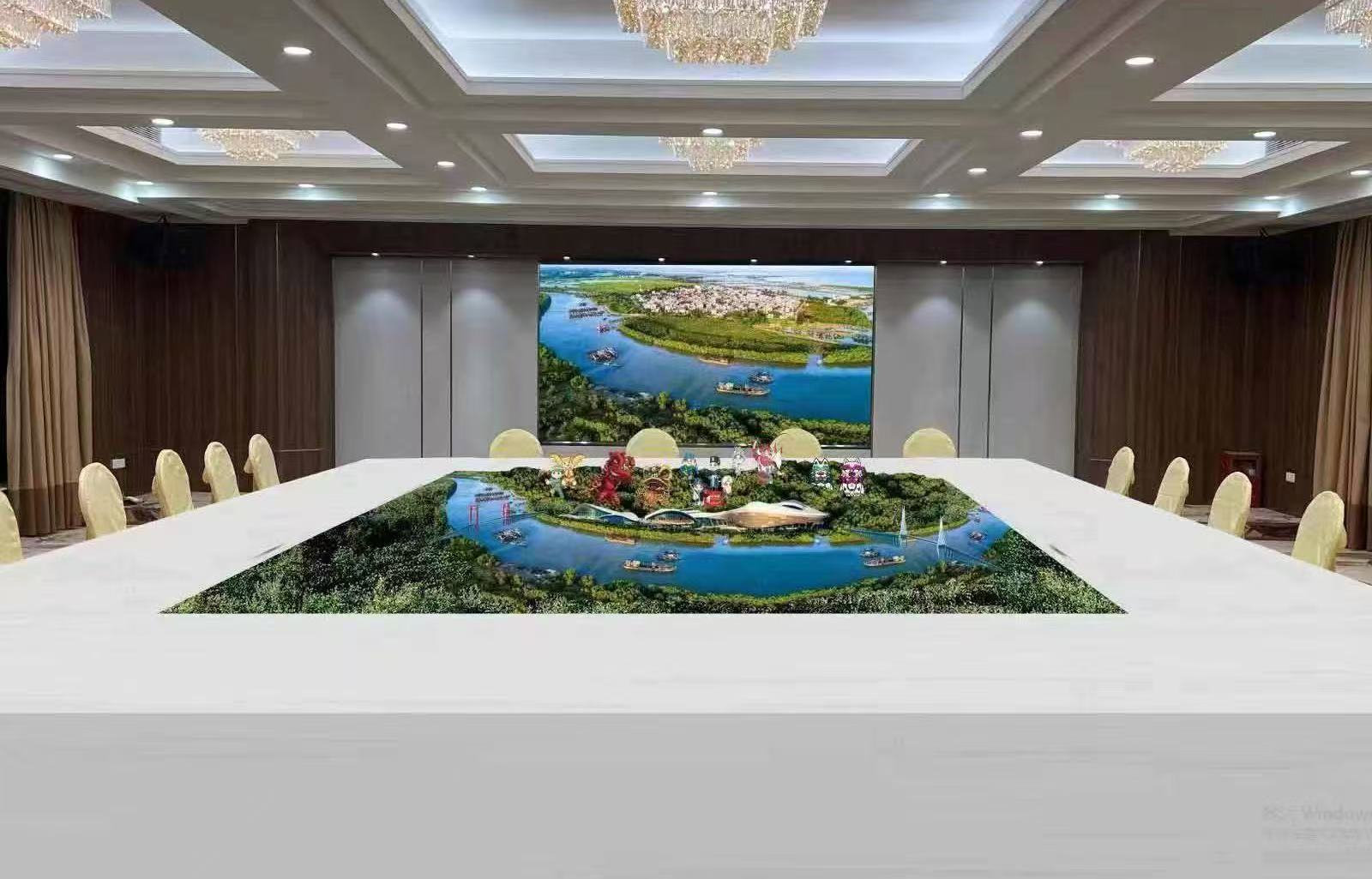 Dining Table Landscape Scale Model 1:150 Architecture Landscape Model