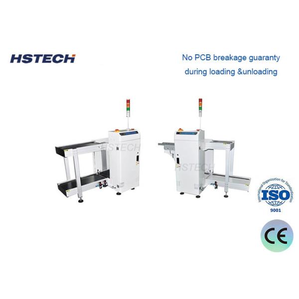 SMEMA Interface PCB Handling Equipment in White Colour with 2 Pcs Exhaust Port