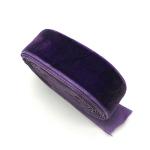 Stock Wholesale 100 Yards Each Roll 1cm None Elastic Velvet Ribbon