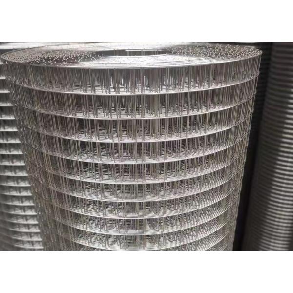 304 316 316l Stainless Steel Welded Wire Mesh Silver 1/4 Inch 1/2 Inch