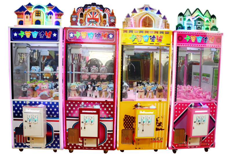 Doll Claw Machine Amusement Park Prize To Attract Peoples 88*80*230cm