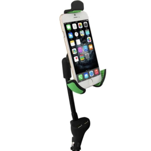 China 3 Inches Flexible Gooseneck Pipe Car Smartphone Mount Holder FCC on sale