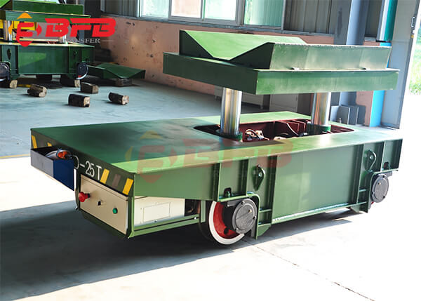 V Frame Coil Handling Electric Railway Transfer Trailer 20mt