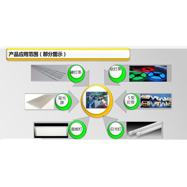 220V 50HZ 60HZ 40W LED Light Strip Rubberizing Machine