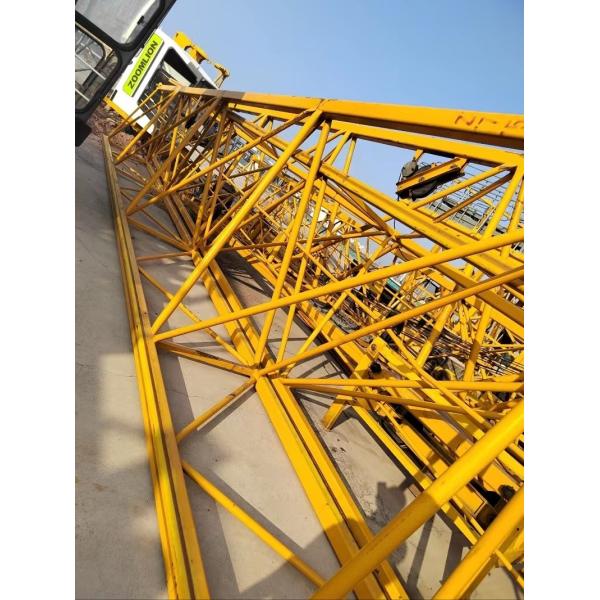 W6013-6 Assembled Installation Used Tower Crane Maximum Boom Tip Lifting 1.3 Tons
