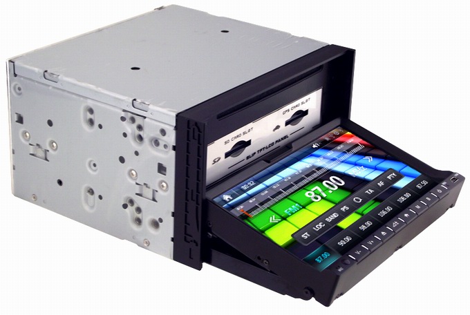 Ouchuangbo car multimedia for Universal car DVD with radio gps TV bluetooth OCB-2621