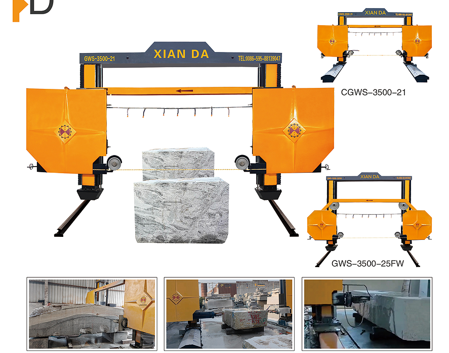 Industrial Diamond Wire Saw Machine