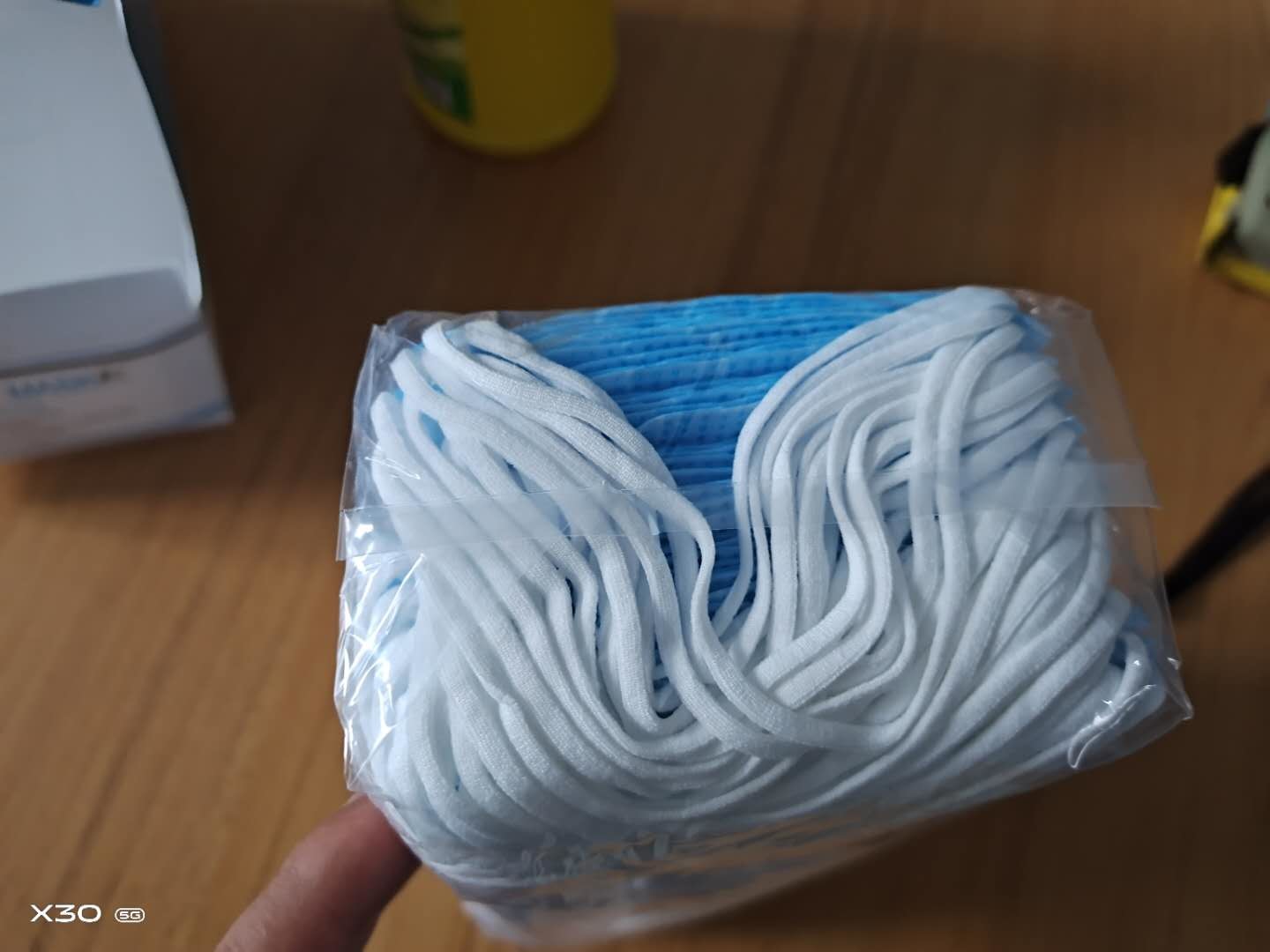 Quality Soft 3 Ply Non Woven Disposable Mouth Mask Non Medical Non Surgical Use for sale
