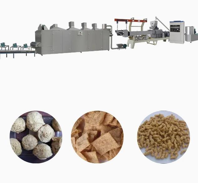 automatic Texture Soya Extruder Machine Production Machine Line
