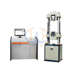 Quality Computer Control Hydraulic Spring Testing Machine WAW - 300KN Mode Programmable for sale