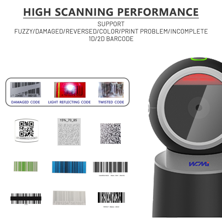 A SD5631 Vending Machine Barcode Reader Payment Omnidirectional Qr Reader 1d 2d Qr Code Wired Auto Barcode Scanner