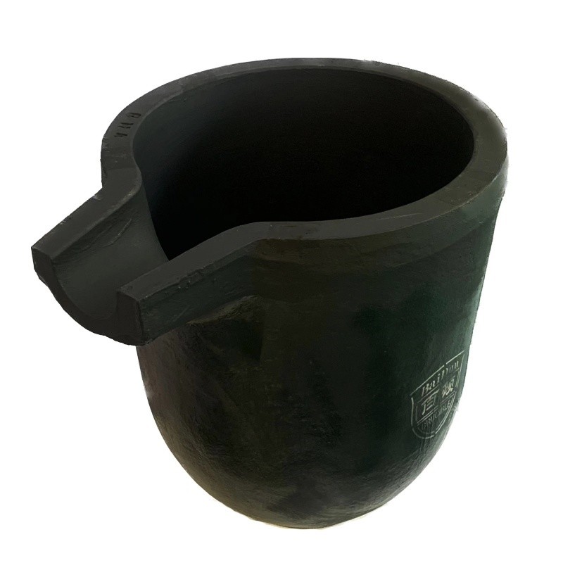 Quality Smooth Finish Round Aluminum Alloy Melting Crucible Temperature Resistance for sale
