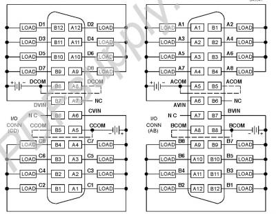 GE FANUC IC693MDL752 5/24v DC TTL Negative Logic Output Module