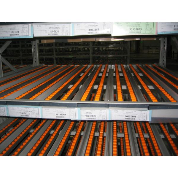 Q235 Steel Carton Flow Racks Warehouse Storage Flow Through Racking