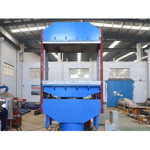 Hydraulic Frame Plate Rubber Vulcanizing Press Machine With Electrical Heating
