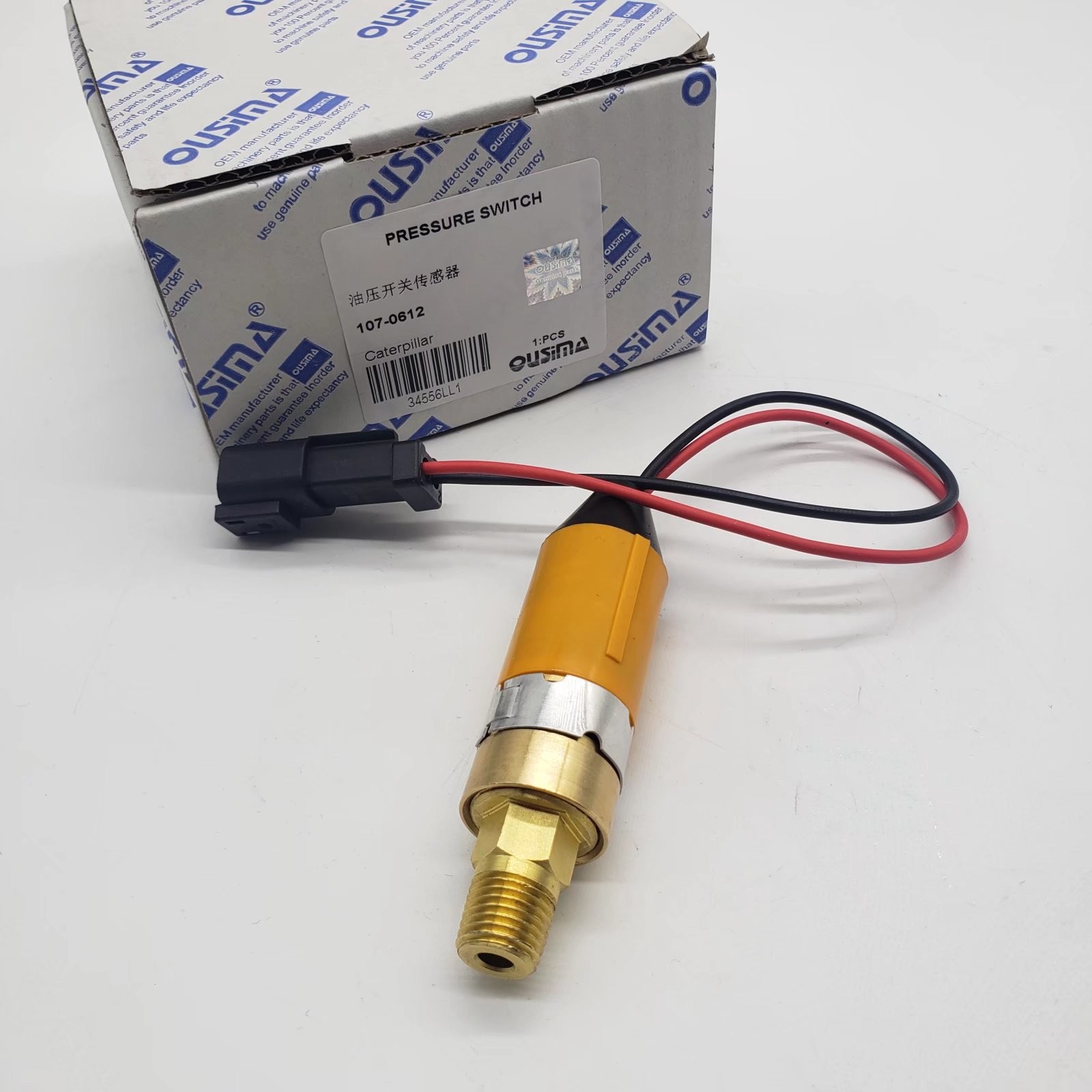 107-0612 Excavator Oil Sensor For Parts