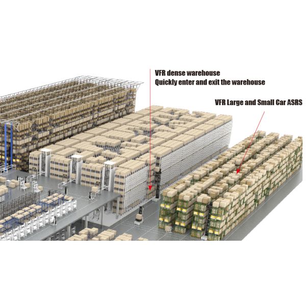 VFR,VNA Fork-Type AMR,Very Narrow Aisle Fork-Type Autonomous Mobile Robot,Warehouse Automation And Logistics Industry Automatically Organize And Stack