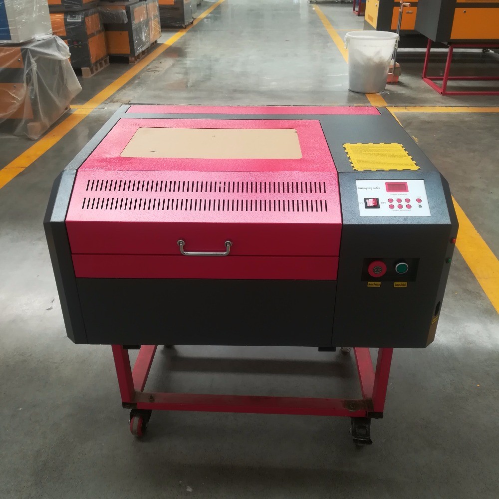 50W 400X400MM 440 laser engraving machine laser cutting machine with auto up and down platform