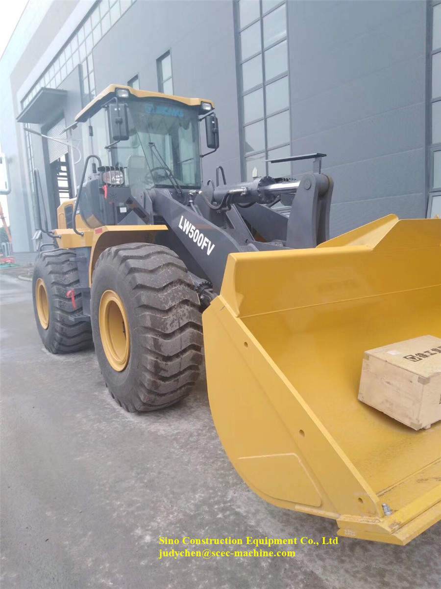 Quality Construction Machineries And Equipments 5t Compact Wheel Loader LW500FV for sale