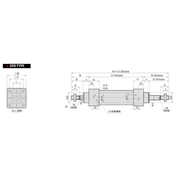 Automotive Welding Aluminum Air Cylinder / Double Acting Pneumatic Cylinder