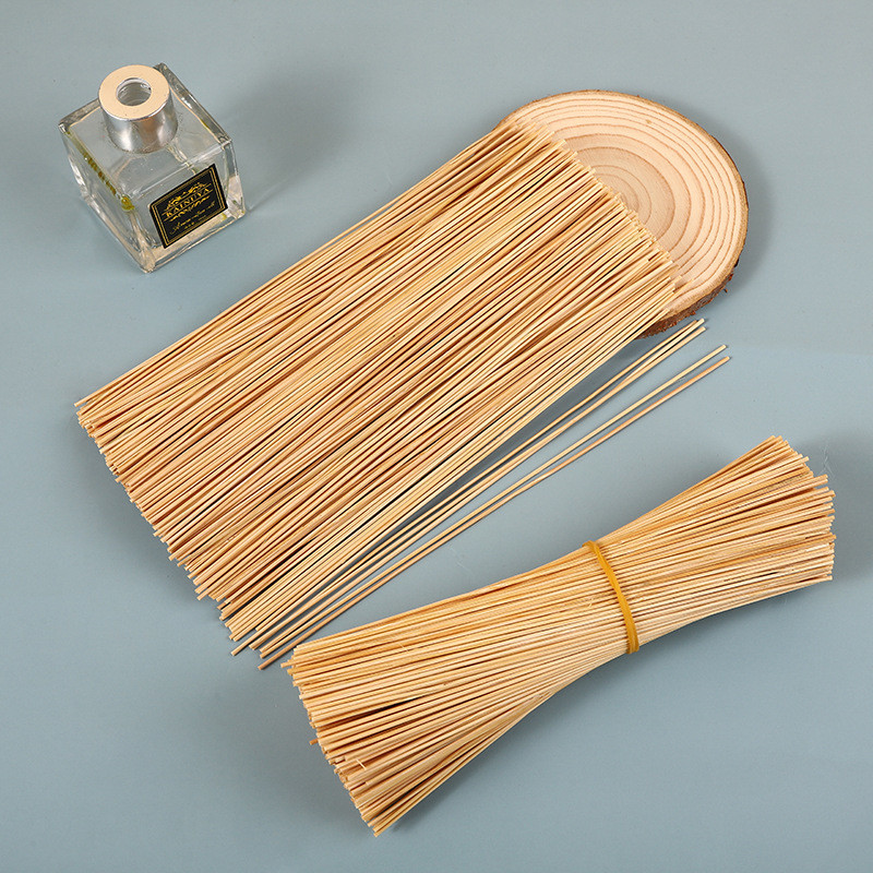 Lightweight Raw Bamboo Sticks Mildew Proof For Making Agarbatti Easy to Use