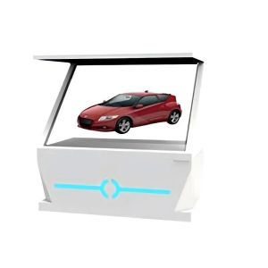 Wholesale 3D Holographic Capsule Transparent Screen Display Cabinet, Supporting