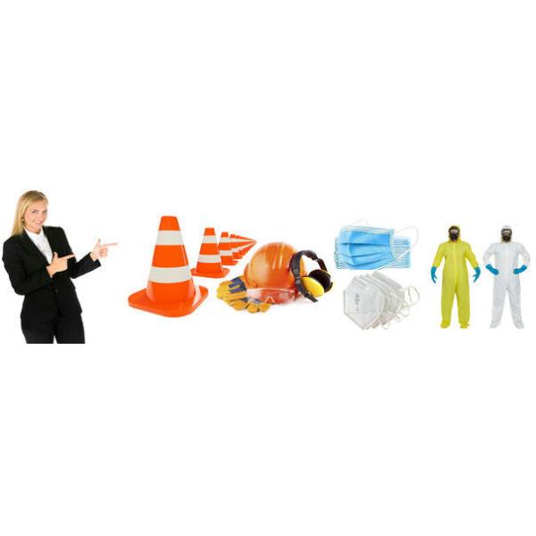 50cm Plastic Traffic Management Safety Cone 5