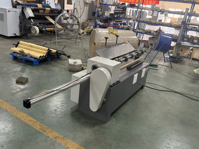 SR-500 semi auto paper core cutting machine