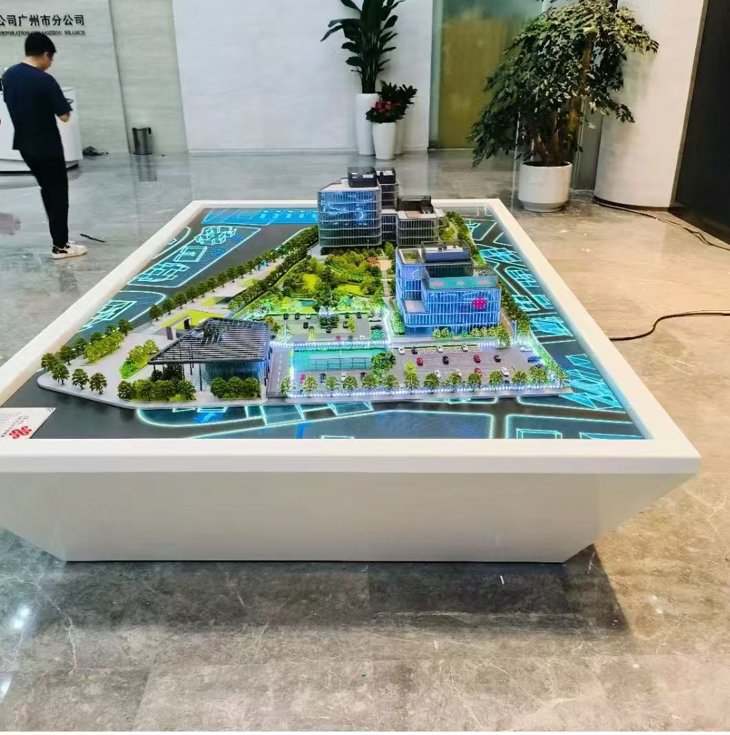 Real Estate 1:100 Scale Model Buildings Modern Architectural Scale Model