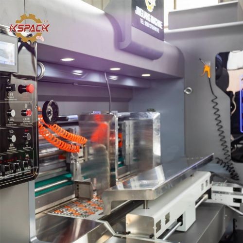 Vacuum Transfer 4 Colors Corrugated Box Printing Machine With Die Cutter