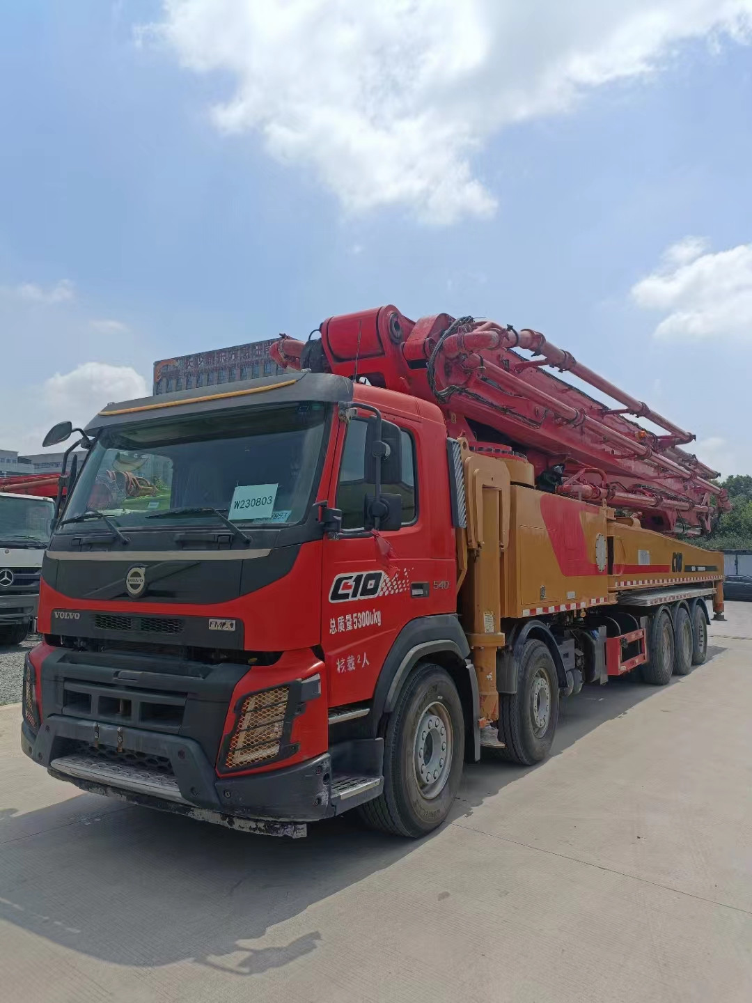 2019Year Sany Concrete Pump Truck Company 66 Meters SYM5538THB