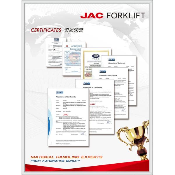 Diesel JAC Forklift Truck Cpcd30h Internal Combustion Forklift