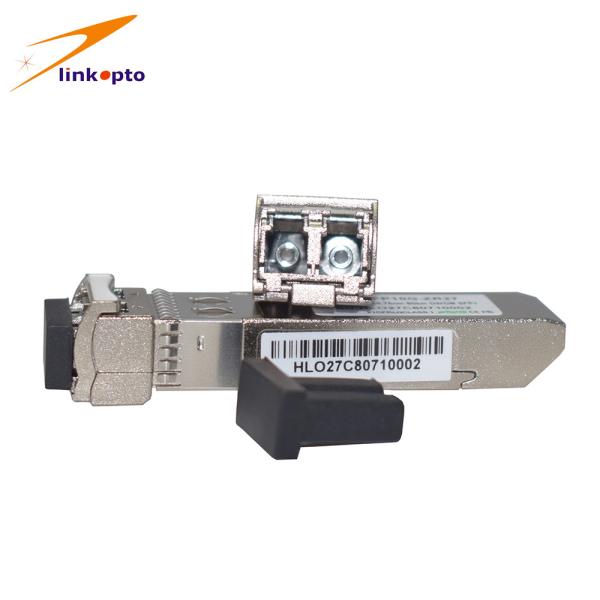 10G DWDM SFP+ Transceivers , Fiber Optic Transceiver Module ITU Grid C Band