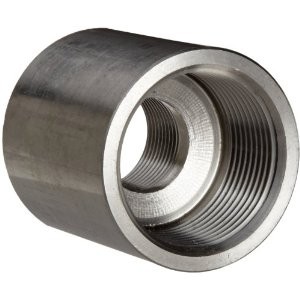 Quality stainless ASTM A182 F304H threaded reducing coupling for sale