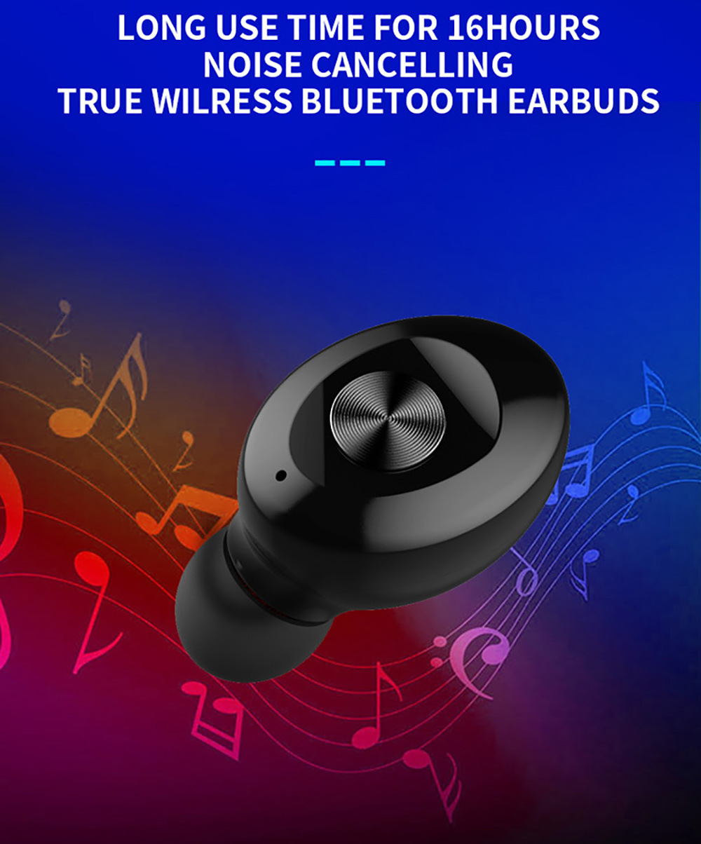 5D Stereo Tws Bluetooth 5.0 Earphone Stereo Wireless Earbus HiFi Sound Sport Earphones Handsfree Gaming Headset
