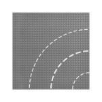Legoinglys puzzle assembly T-junction intersection straight curve road bottom