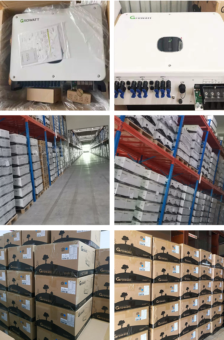 Growatt 50Kw Inverter Oem Reasonable Price Solar Inverter 66Kw Personalized Golden Supplier Solar Edge Inverter