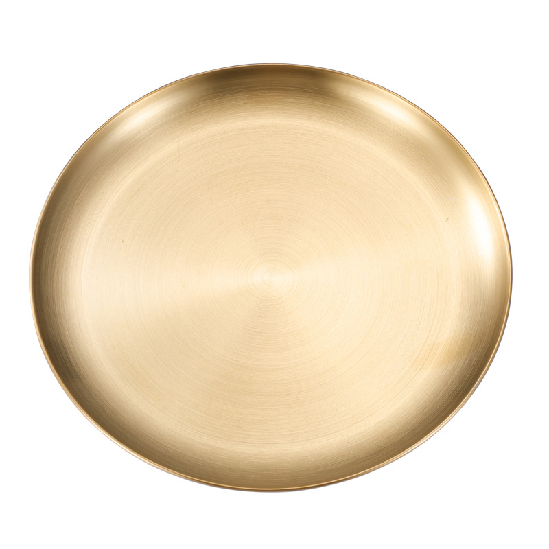 Stamping Process Custom Stainless Steel Dinner Plates for Professional Applications