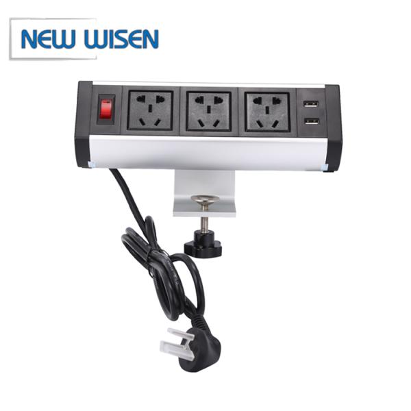 OEM Universal Clamp Mounted Surge Protector Power Strip With Usb Motorized