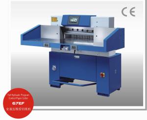 Quality Digital Printing / Graphic Express Printing Unit Hydraulic Paper Cutting Machine for sale