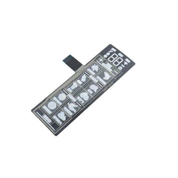 Refrigerator Freezer Cold Cupboard Capacitive Membrane Switch with Digital Graphics (LTIMG4637)