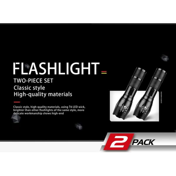 Camping Tactical Torch Outdoor Working Light IP65 Multifunction Emergency Flashlight